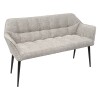Банкетка Frank  черный Enjoy 1 Beige - 702490 – мініатюра 1