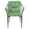 Кресло Frank Art KNF  зеленый черный - 800698 – 2