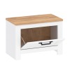 Тумба Lanzette L белый + дуб - 900465 – мініатюра 2
