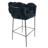 Стілець барний Dijon  чорний 60 см. Gianni 123 - 897694 – мініатюра 1