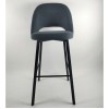 Стілець барний Tokyo metal NEW чорний 60 см. Gianni 123 - 897709 – мініатюра 8