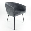 Стул обеденный Lisbon metal черный Gianni 123 - 897754 – мініатюра 4