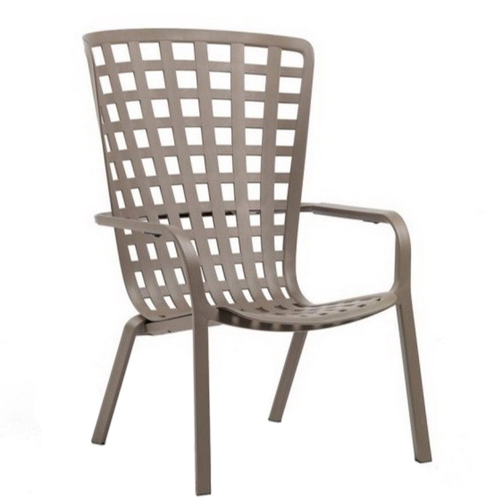 Кресло Folio белый без подушки - 820299 – фото 1 Кресло Folio белый без подушки - 820299 – фото 1