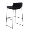 Полубарный стул Comfy (Комфи)  черный - 123146 – 2