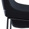 Полубарный стул Comfy (Комфи)  черный - 123146 – 5