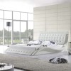 Кровать New Line (Нью Лайн)  белый + дымчато-серый 140х190 - 311035 – 5