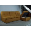 Кутовий розкладний диван Фрейя  з підлокітниками натуральний Правий Аляска 01 - 820115 – 11