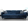 Прямой раскладной диван Фреско  натуральный Belfast 10 - 800822 – 16