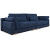 Прямий розкладний диван Софті  274х116х90 натуральний Gianni 463 - 820062 – 2