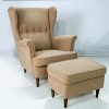 Кресло Педро  без оттоманки светло-серый Аляска 01 - 800789 – 6