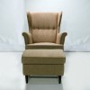 Кресло Педро  без оттоманки светло-серый Аляска 01 - 800789 – 7
