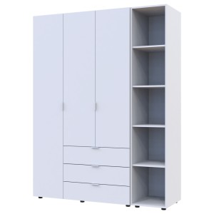 Шкаф для одежды Геллар 3 с этажеркой - 899390