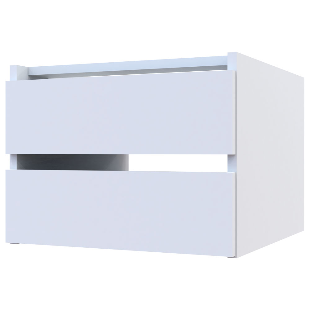 Шкаф-купе G-Caiser 220 2 ДСП / 4 части белый / белый / вставка бетон - 899437 – фото 8 Шкаф-купе G-Caiser 220 2 ДСП / 4 части белый / белый / вставка бетон - 899437 – фото 8