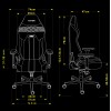 Кресло для геймеров HATOR Arc 3 S (HTC3400S) Black - 895814 – мініатюра 8