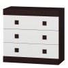 Комод Соната 1 білий / венге - 701458 – мініатюра 1