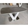 Стол California Light Grey Satin Ceramic HY04 140 см  серый - 211910 – 4