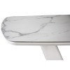 Стол California White Matt Ceramic ZH01 80х140 см  белый - 211909 – 3