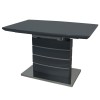 Стол Houston Satin dark grey 120-160 см темно-серый - 211894 – мініатюра 1