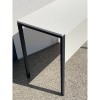Письмовий стіл Basic 50x100  чорний метал + білий - 220114 – 2