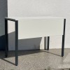 Письменный стол Basic 50x100  черный металл + белый - 220114 – 4