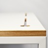 Стол Smart desk (Смарт деск) FM Style  Белая ламинированная фанера RAL 9005 - 220151 – 5
