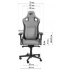 Кресло X-8005 текстиль  темно-серый - 702187 – 9