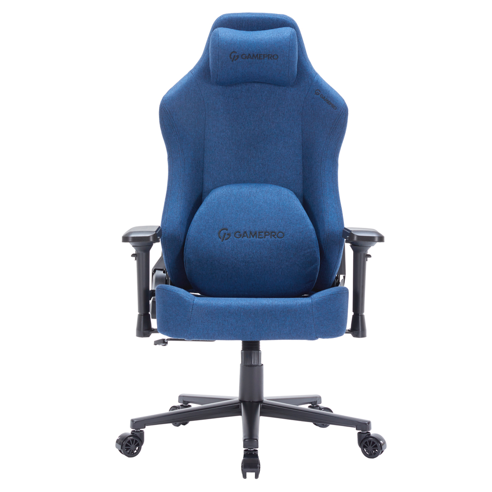 Ігрове крісло Gamepro FGC750G Size L Fabric Dark Blue темно-синій - 897504 – фото 2 Ігрове крісло Gamepro FGC750G Size L Fabric Dark Blue темно-синій - 897504 – фото 2