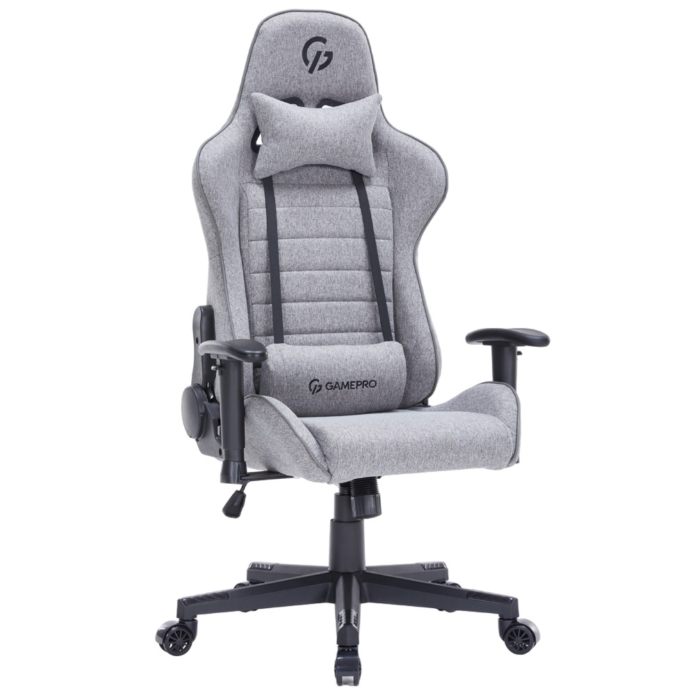 Ігрове крісло Gamepro GC575FB Size L Fabric Gray сірий - 897466 – фото 1 Ігрове крісло Gamepro GC575FB Size L Fabric Gray сірий - 897466 – фото 1
