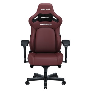 Геймерское кресло Anda Seat Kaiser 4 Size XL Maroon Premium PVC - 702566