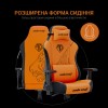 Геймерське крісло Anda Seat Phantom 3 Tiger edition Orange PVC Size L  помаранчевий - 702430 – 6