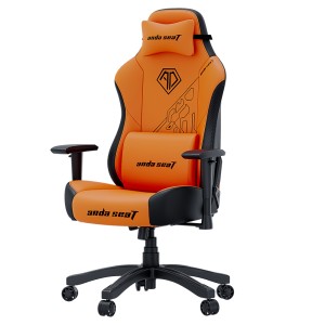 Геймерское кресло Anda Seat Phantom 3 Tiger edition Orange PVC Size L - 702430