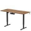 Стіл з електро регулюванням висоти Officepro ODE1670DW Dark Wood/Black - 896270 – мініатюра 2