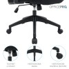 Кресло офисное Officepro Balance OC550-B-B-B Black - 896388 – мініатюра 15