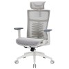 Кресло офисное Officepro Balance OC620-W-LG-LG White/Light Gray - 896159 – мініатюра 1
