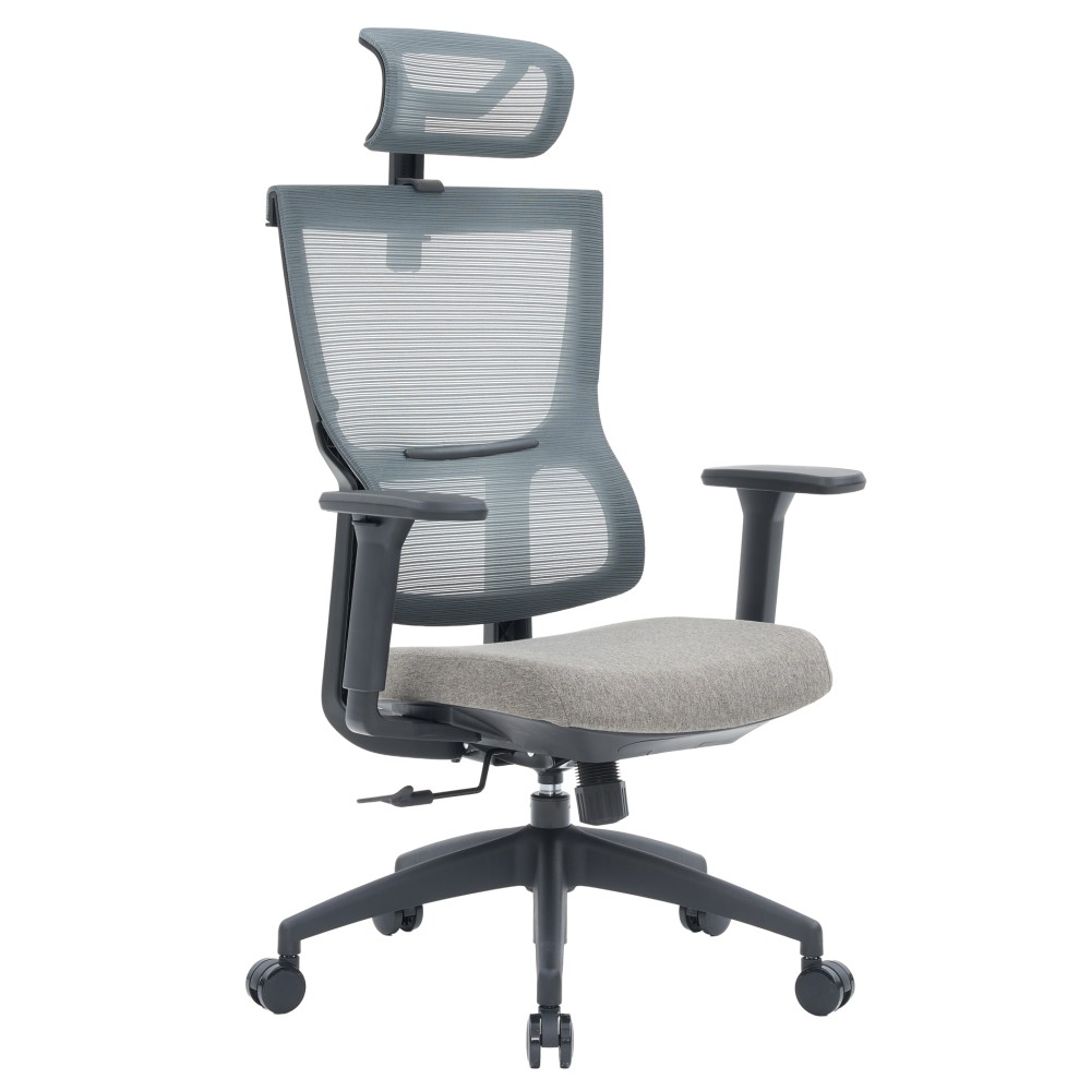 Крісло офісне Officepro Elegant OC600-B-DG-DG Black/Dark Gray - 896172 – фото 6 Крісло офісне Officepro Elegant OC600-B-DG-DG Black/Dark Gray - 896172 – фото 6
