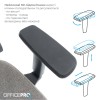 Крісло офісне Officepro Elegant OC600-B-DG-DG  Black/Dark Gray - 896172 – мініатюра 10