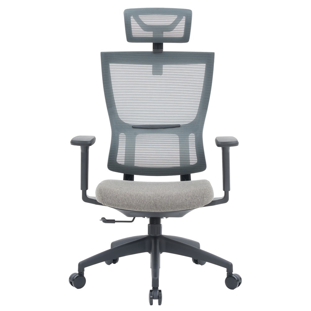 Крісло офісне Officepro Elegant OC600-B-DG-DG Black/Dark Gray - 896172 – фото 2 Крісло офісне Officepro Elegant OC600-B-DG-DG Black/Dark Gray - 896172 – фото 2