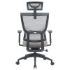 Крісло офісне Officepro Elegant OC600-B-DG-DG  Black/Dark Gray - 896172 – мініатюра 3