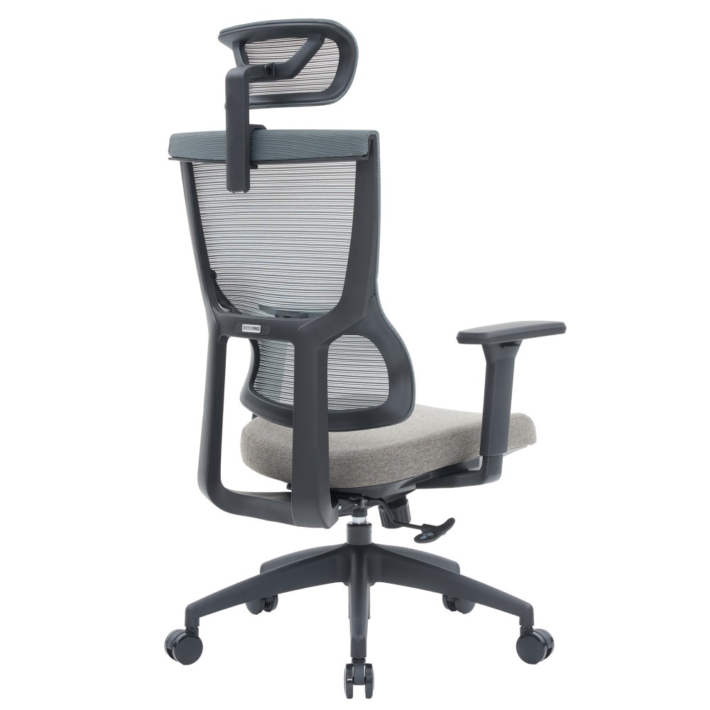 Крісло офісне Officepro Elegant OC600-B-DG-DG Black/Dark Gray - 896172 – фото 4 Крісло офісне Officepro Elegant OC600-B-DG-DG Black/Dark Gray - 896172 – фото 4