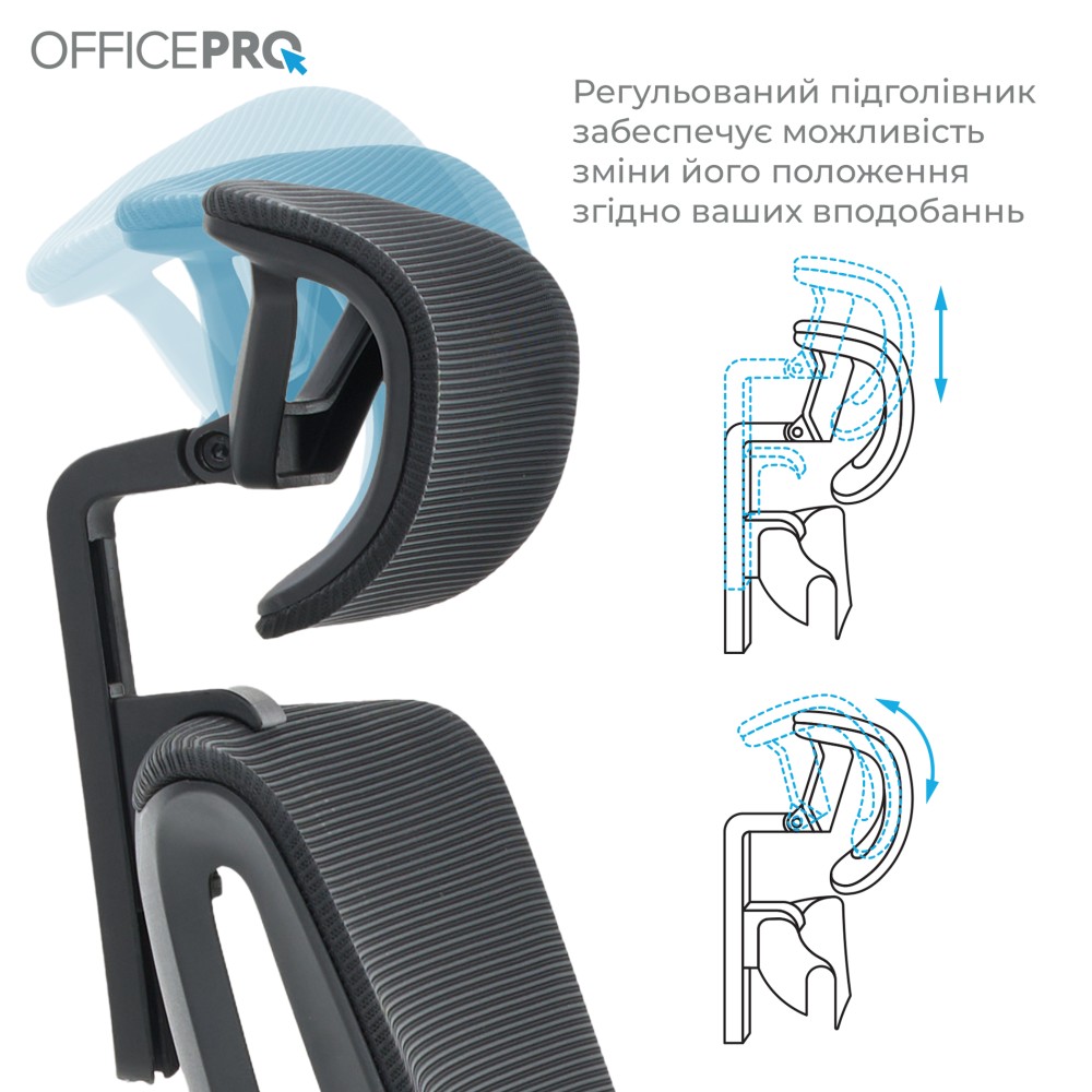 Кресло офисное Officepro Elegant OC660-B-B-B Black - 896158 – фото 9 Кресло офисное Officepro Elegant OC660-B-B-B Black - 896158 – фото 9