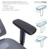 Крісло офісне Officepro Elegant OC660-B-DG-DG  Black/Dark Gray - 896157 – мініатюра 10