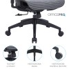 Крісло офісне Officepro Elegant OC660-B-DG-DG  Black/Dark Gray - 896157 – мініатюра 13