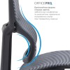 Крісло офісне Officepro Elegant OC660-B-DG-DG  Black/Dark Gray - 896157 – мініатюра 8