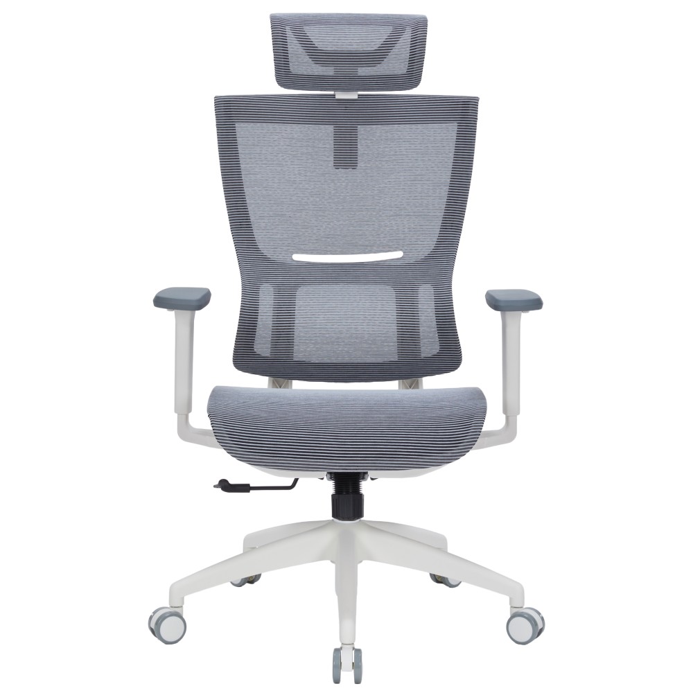 Крісло офісне Officepro Elegant OC660-W-DG-DG White/Dark Gray - 896154 – фото 2 Крісло офісне Officepro Elegant OC660-W-DG-DG White/Dark Gray - 896154 – фото 2