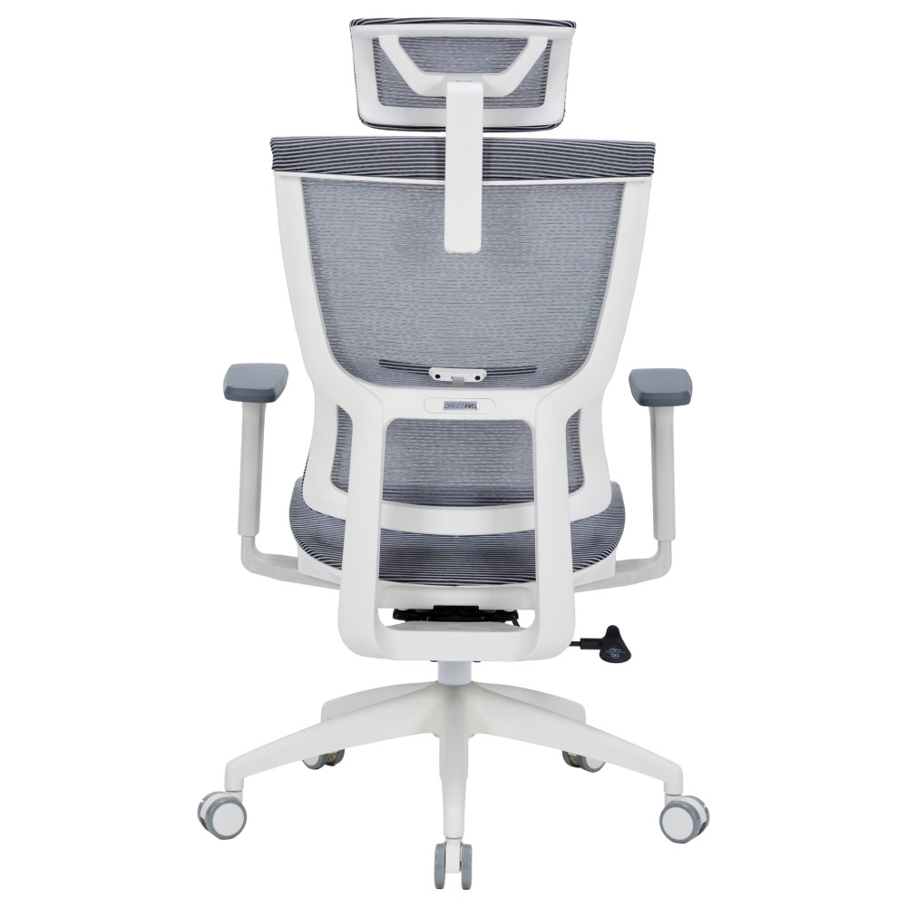 Крісло офісне Officepro Elegant OC660-W-DG-DG White/Dark Gray - 896154 – фото 3 Крісло офісне Officepro Elegant OC660-W-DG-DG White/Dark Gray - 896154 – фото 3
