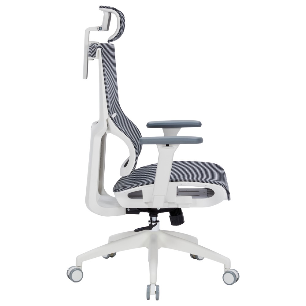 Крісло офісне Officepro Elegant OC660-W-DG-DG White/Dark Gray - 896154 – фото 5 Крісло офісне Officepro Elegant OC660-W-DG-DG White/Dark Gray - 896154 – фото 5