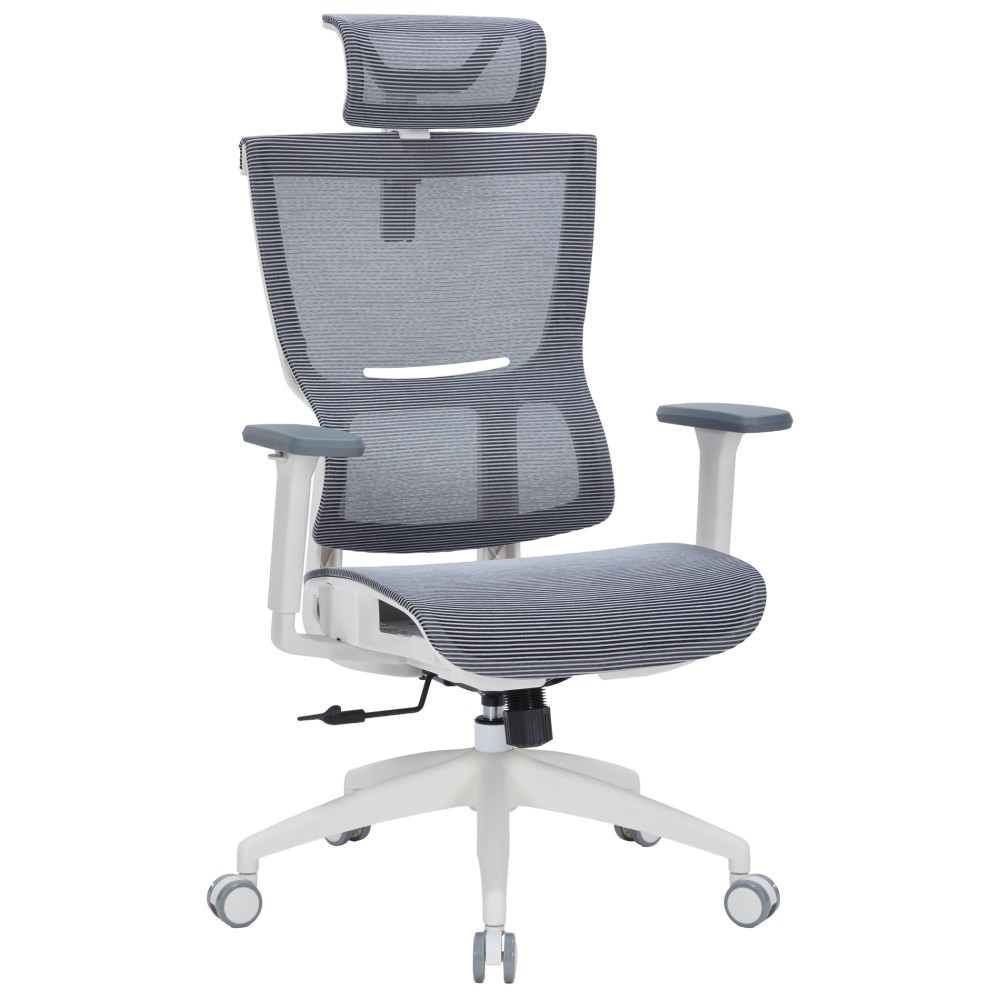 Крісло офісне Officepro Elegant OC660-W-DG-DG White/Dark Gray - 896154 – фото 6 Крісло офісне Officepro Elegant OC660-W-DG-DG White/Dark Gray - 896154 – фото 6