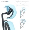 Крісло офісне Officepro Harmony OC310-B-BL-BL  Blue/Black - 896392 – мініатюра 9
