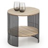 Стол журнальный Trafica черный / натуральный - 897049 – мініатюра 1