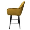 Крісло напівбарне Lounge  чорний без поворотного механізму Jasmine 02 - 702214 – 3